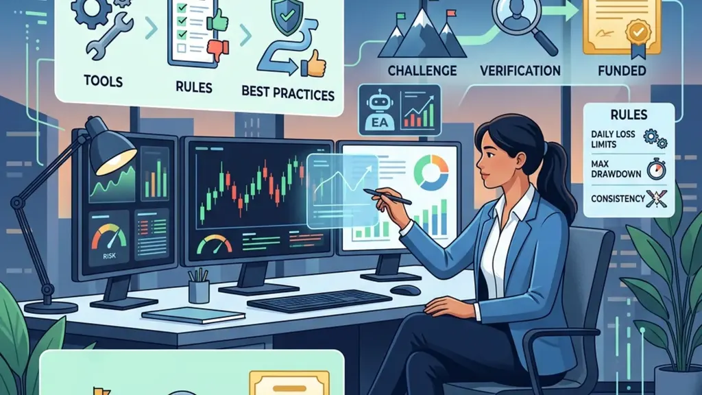Cartoon illustration of account risk checks and protective controls